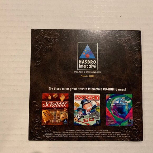 Clue Chronicles: Fatal Illusion - PC CD ROM Vintage Game 1999 Hasbro - Picture 5 of 5